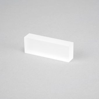 Acrylic Rectangular Printing Block - Frosted
